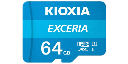 photo of KIOXIA-64GB SD in Dash Cams