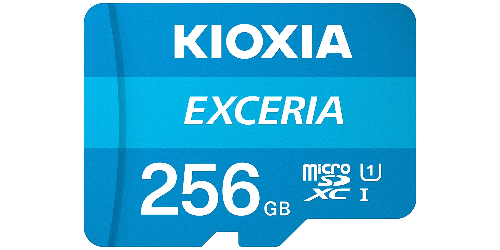 photo of KIOXIA-256GB SD in Dash Cams